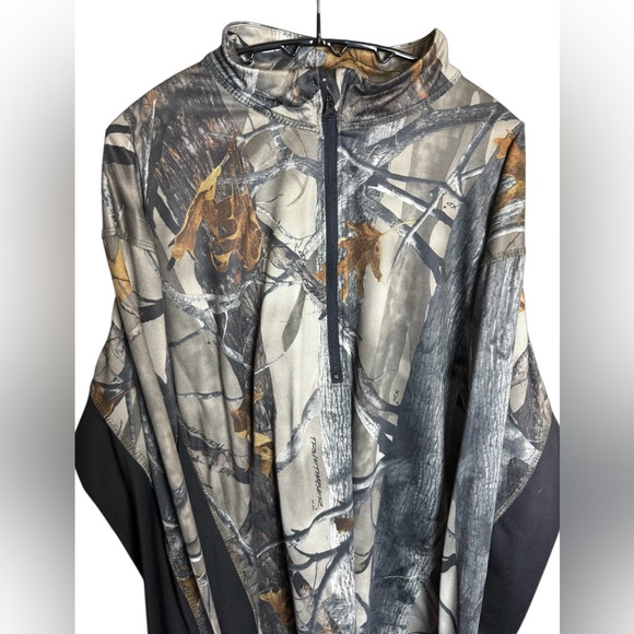 Silvertec Camouflage 1/2 Zip Sweater - Picture 2 of 5